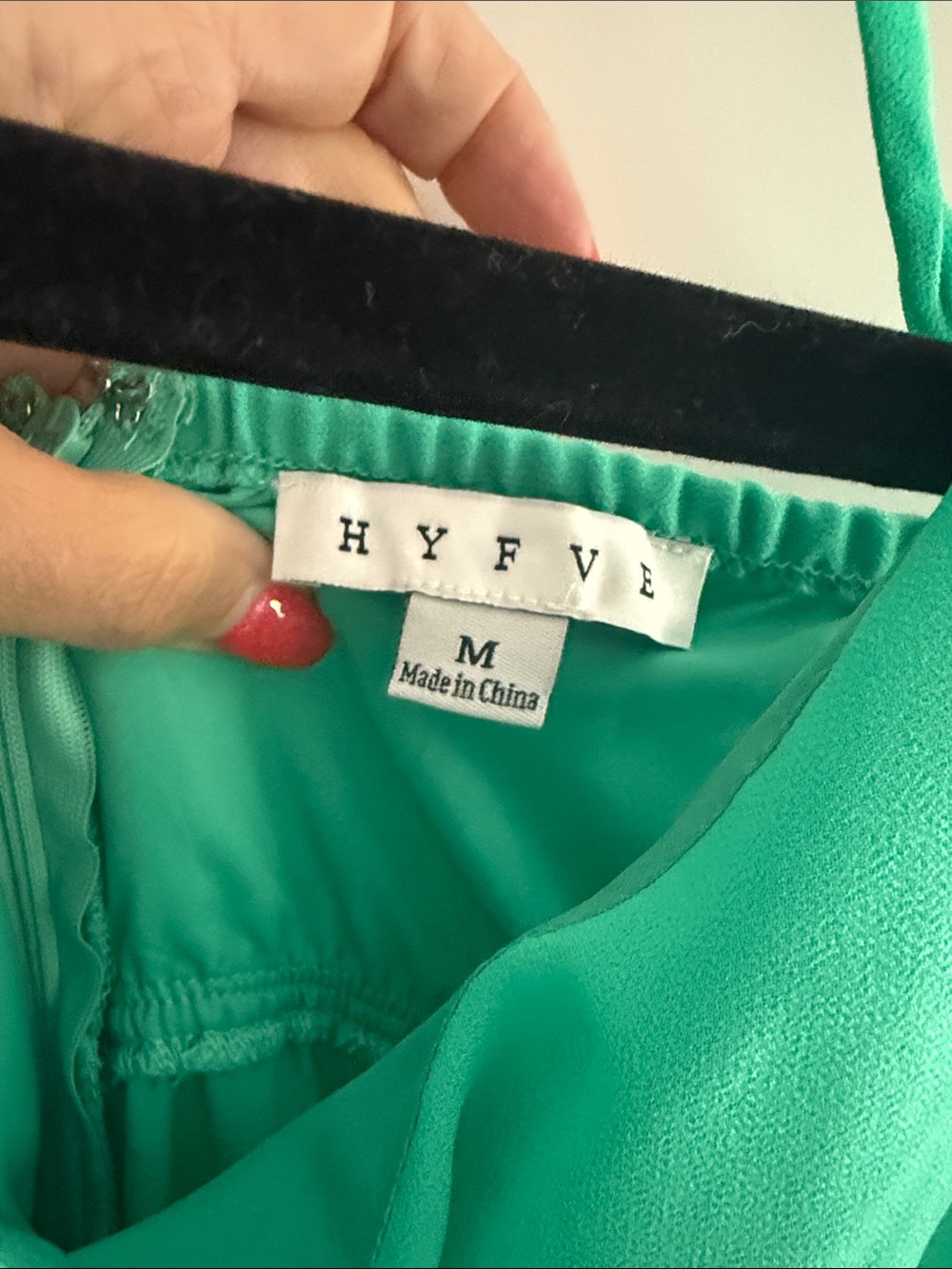 Green Halter Ruffle Midi Dress - Picture 3 of 3
